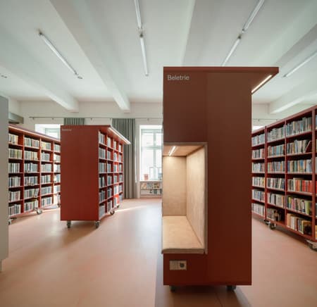 Library in Červený Kostelec